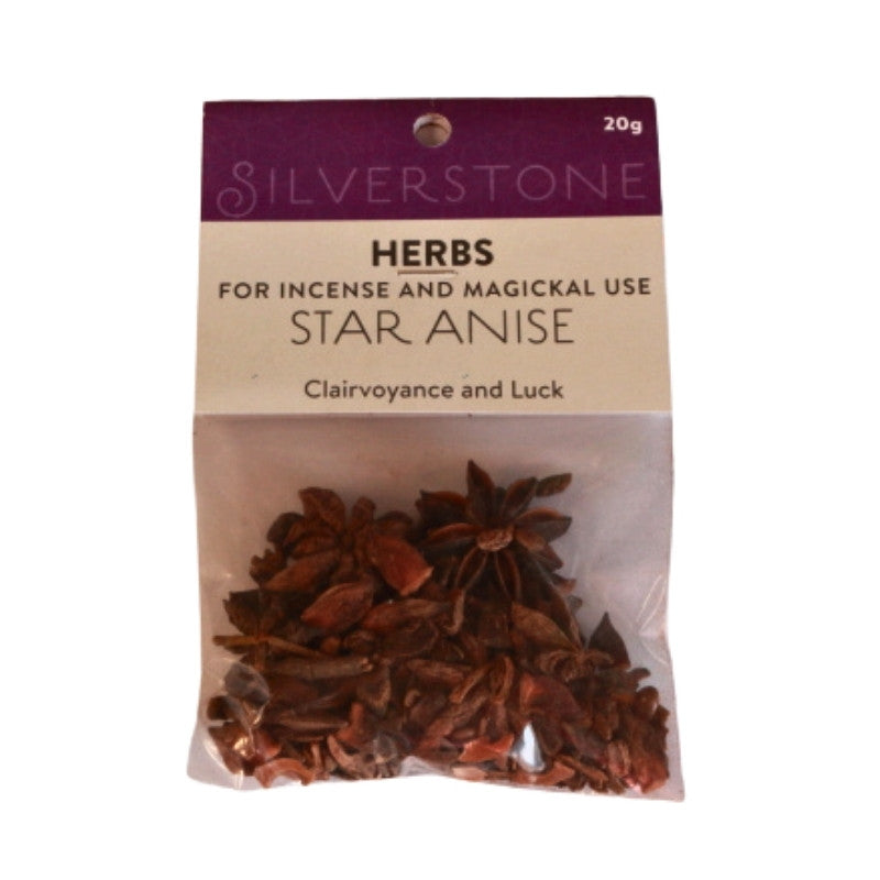 packet of dried herbs- star anise