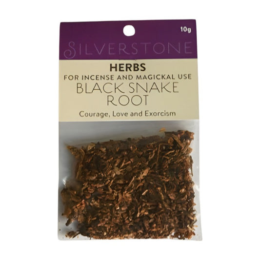 packet of loose dried herbs- black snake root