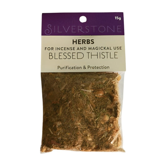 packet of loose dried herbs- blessed thistle