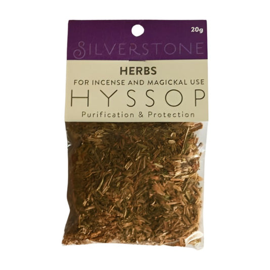 packet of loose dried herbs-  hyssop