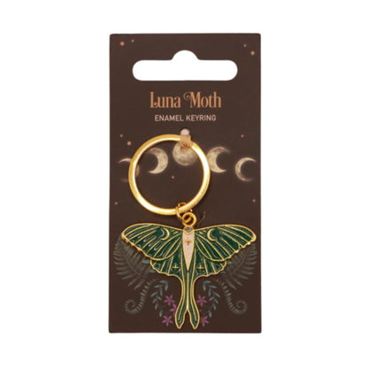 Key Ring- Lunar Moth