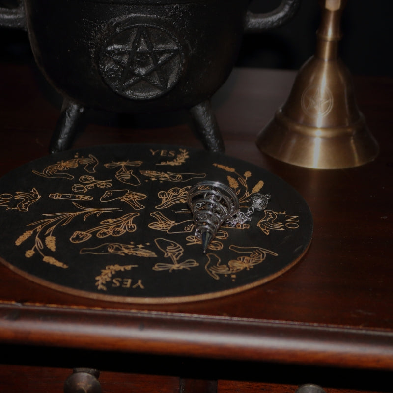 Mushroom Apothecary Pendulum Board