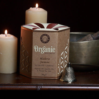 Organic Goodness Scented Soy Candle- 60 Hr- 6 Scents To Choose From