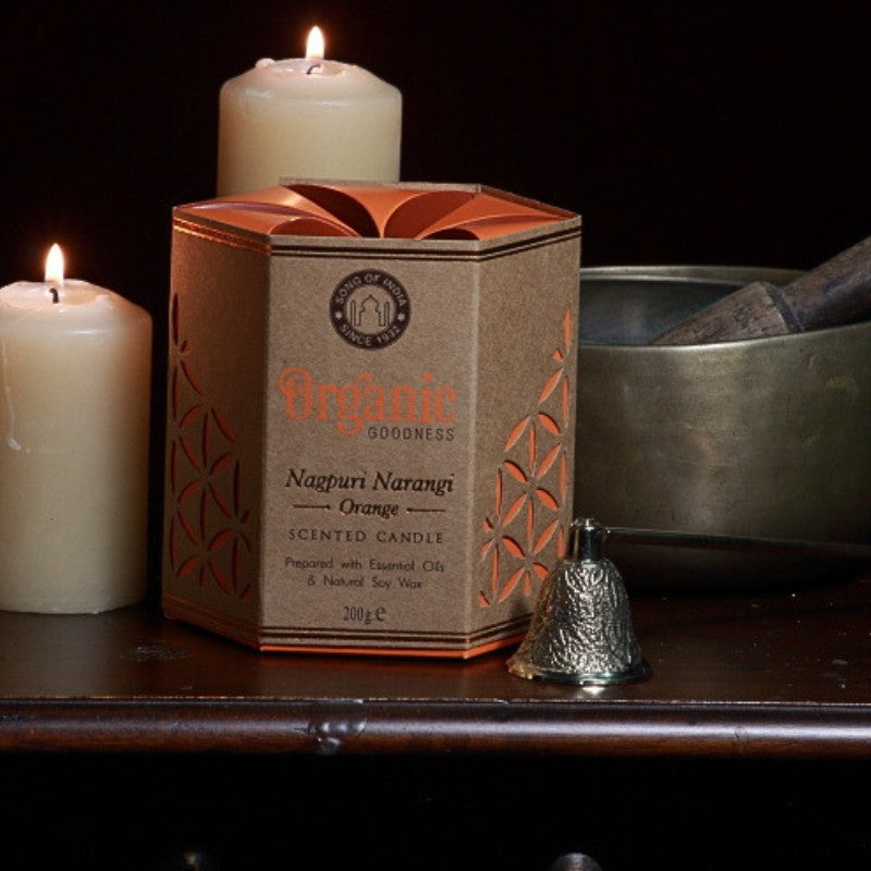 Organic Goodness Scented Soy Candle- 60 Hr- 6 Scents To Choose From