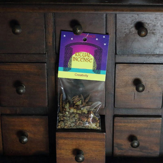 Ritual Incense Mix Creativity 20g packet- Loose Incense