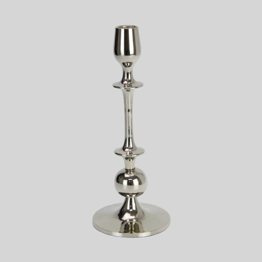 Silver Taper Candle Holder