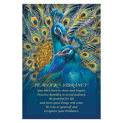 card from the "Spirit of the Animals Oracle"