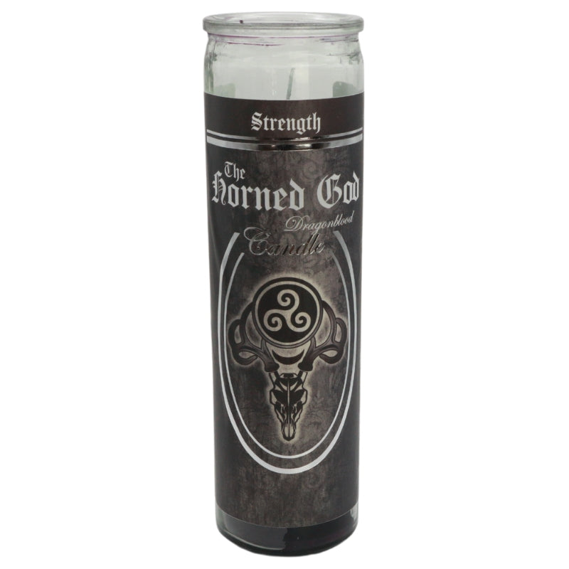 Strength- The Horned God 7 Day Candle- Dragonblood