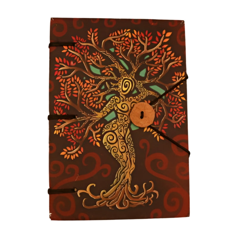 Rustic Tree Goddess Paper Journal / Book Of Shadows 20 x 14cm