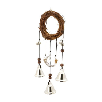 Silver Witches Bells- Magical Wind Chimes/ Protective Ward