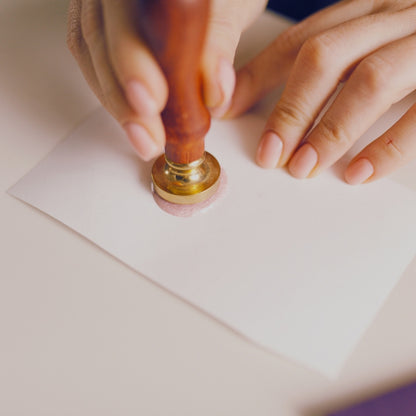 Brass Wax Seal Stamp - Triskelion- Triskele- Witchcore Desk Accessory